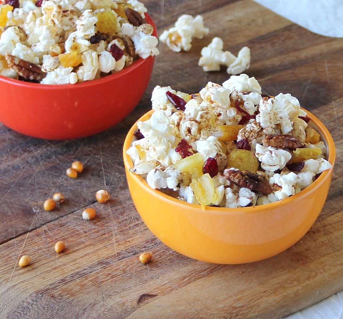 pumpkin and popcorn