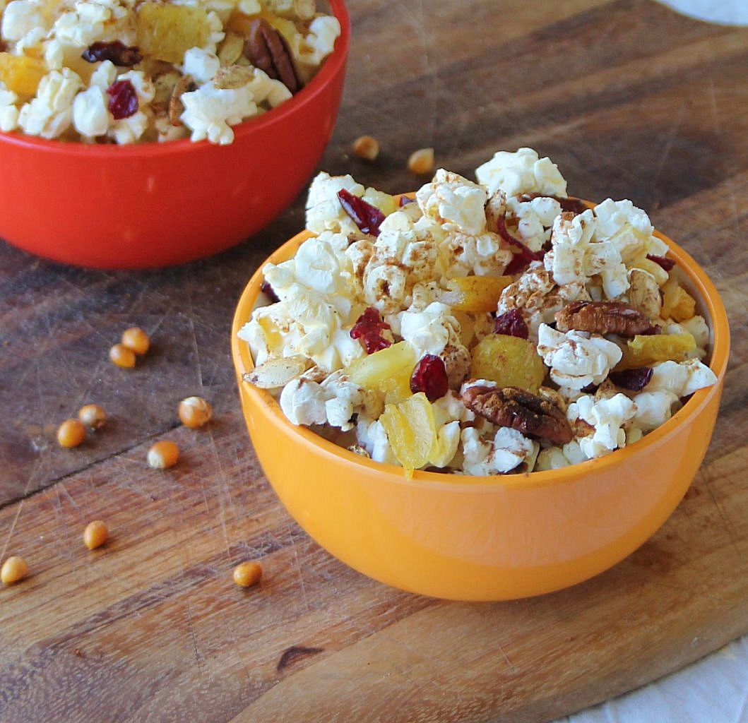 pumpkin and popcorn