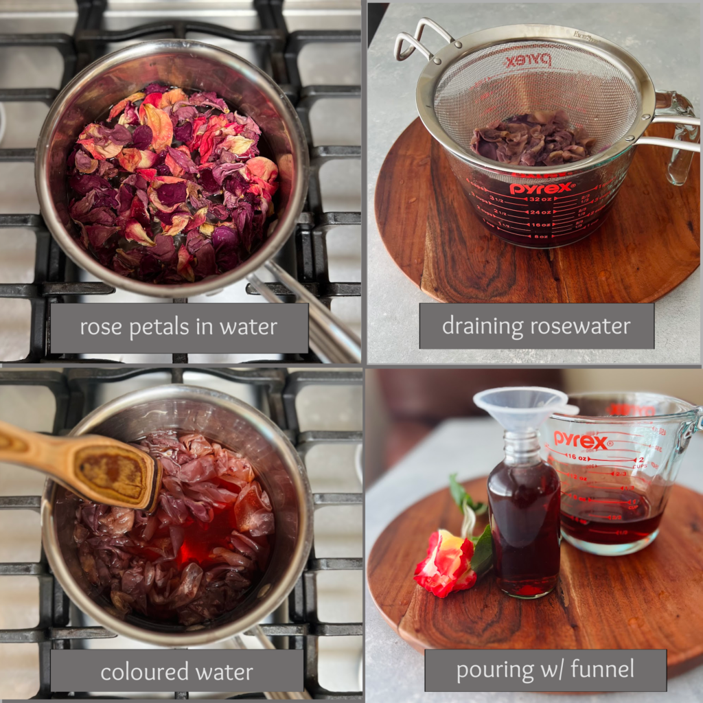 Diy Rosewater Skin Toner Refresher Inspired Edibles