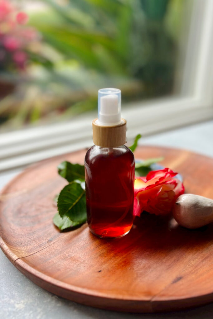 Diy Rosewater Skin Toner Refresher Inspired Edibles